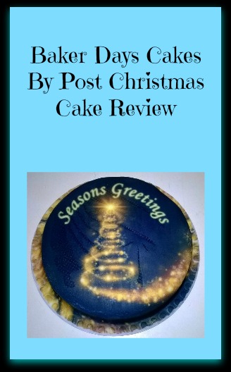 Baker Days Cakes By Post Christmas Cake Review