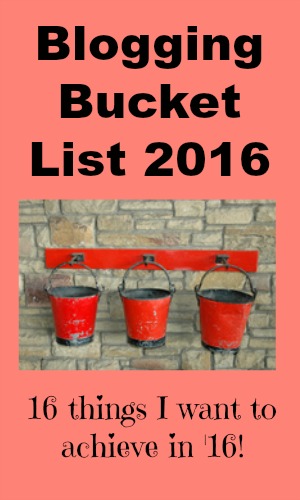 Blogging Bucket List