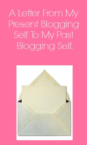 A Letter From Me To, Well, Me!