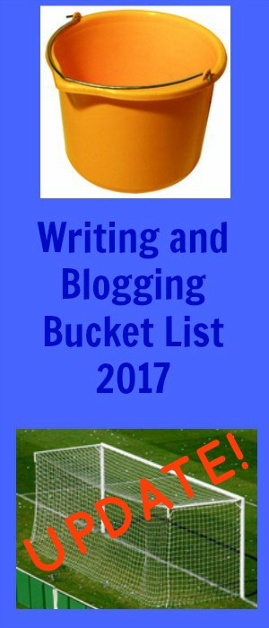 2017 Blogging and Writing Bucket List Update