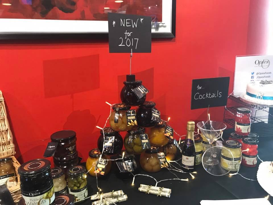 #BlogOnXmas Opies brand stand