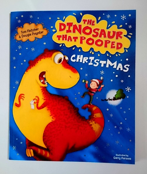 The Dinosaur That Pooped Christmas by Tom Fletcher and Dougie Poynter book cover