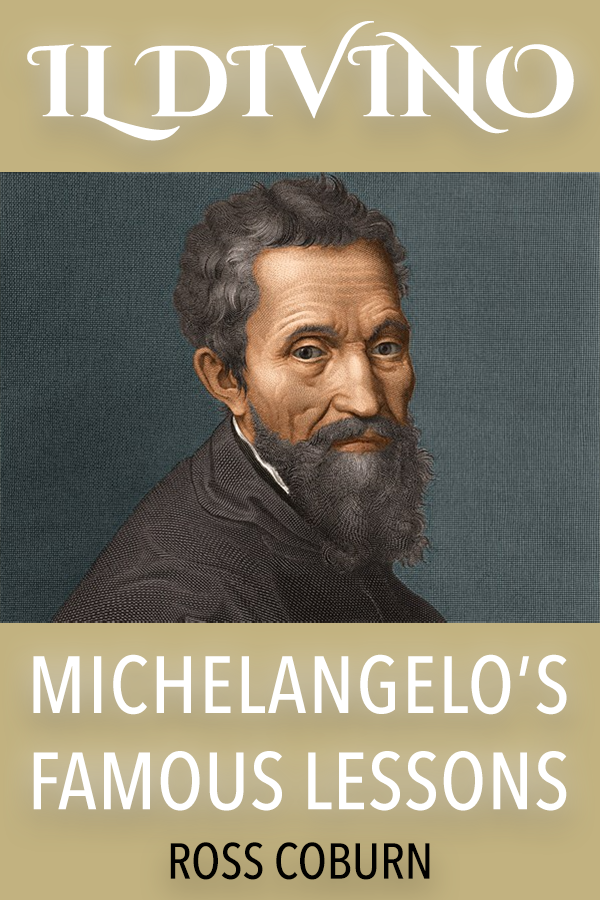Michaelangelo's Famous Lessons by Ross Coburn, book cover