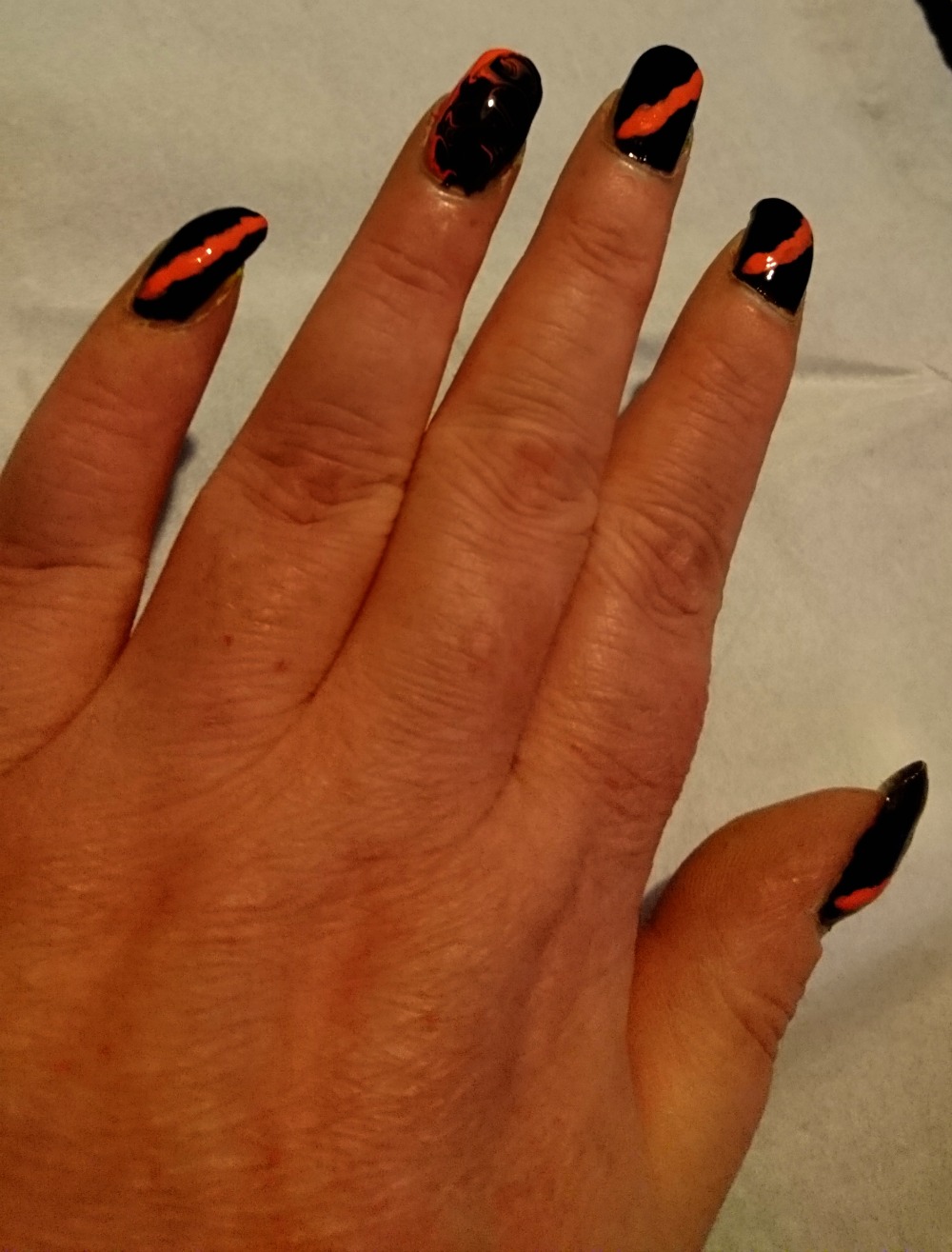 Easy Halloween Nails Tutorial Step 4