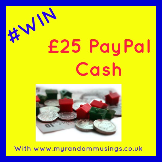 Win £25 PayPal cash