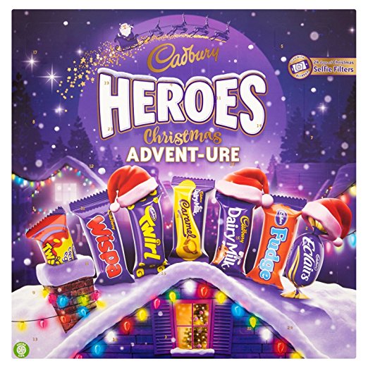 Cadbury Heroes advent calendar
