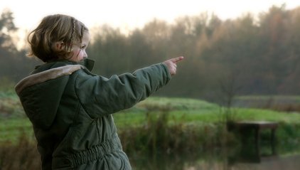 Child pointing