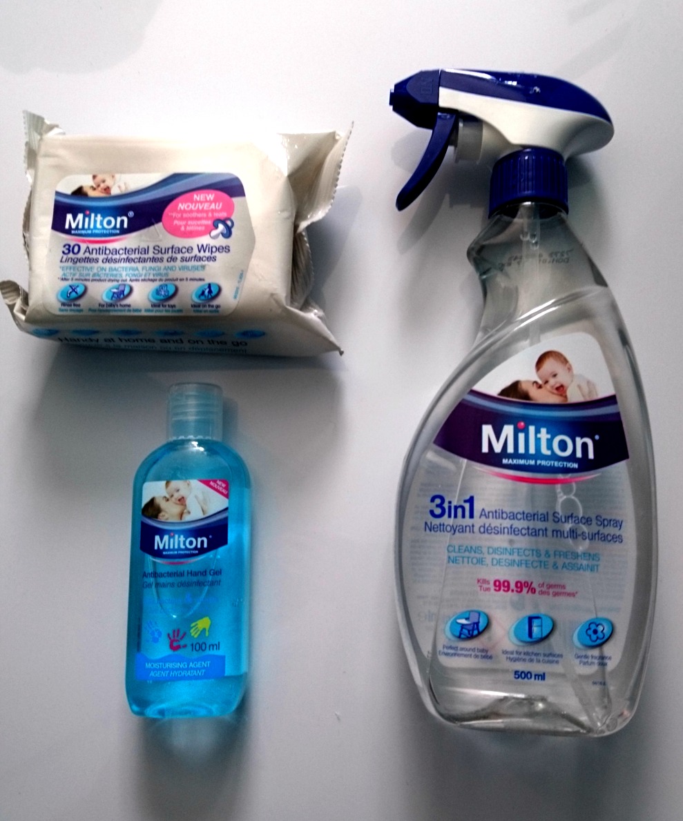 Milton products for giveaway