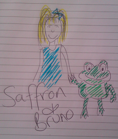 Saffron and Bruno logo