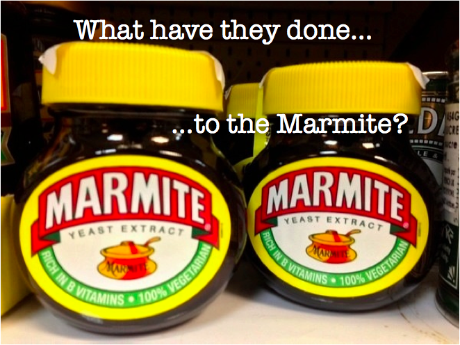 What Have They Done to the Marmite logo