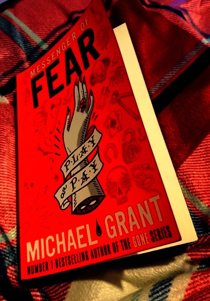 Messenger of Fear by Michael Grant book cover