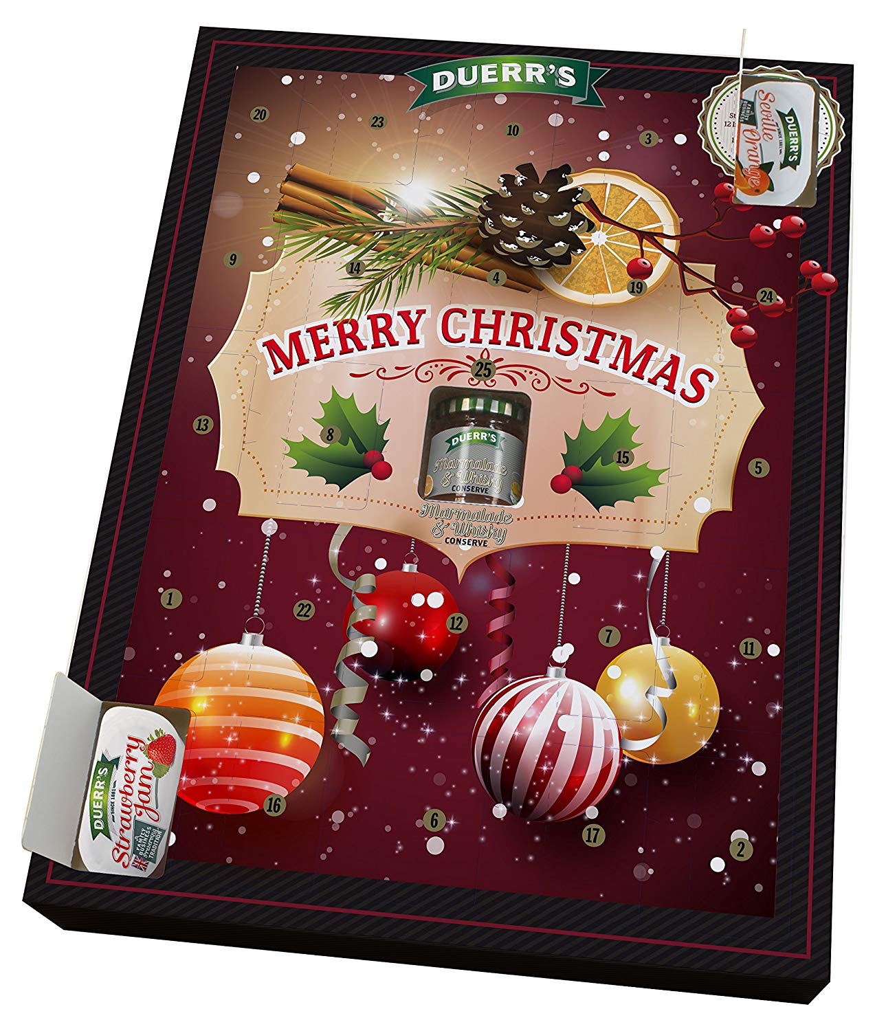 Advent calendar described above