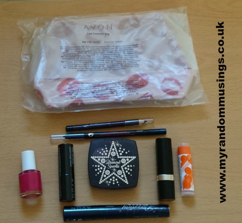 Avon make-up bundle - full item list is below the image