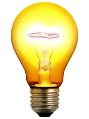 A lightbulb