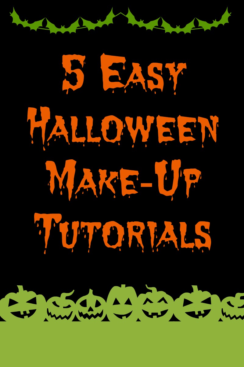 5 Easy Halloween Make-Up Tutorials