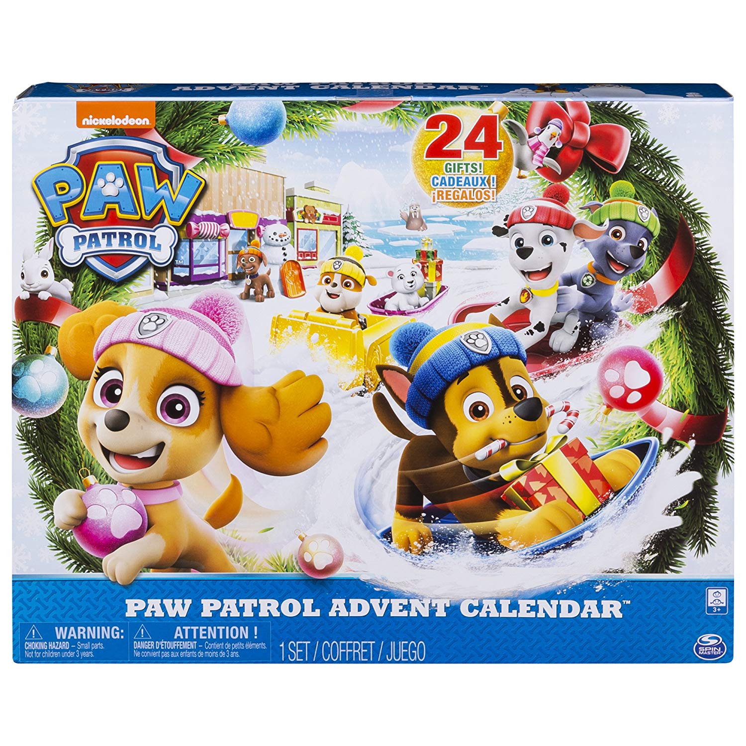 Advent calendar described above
