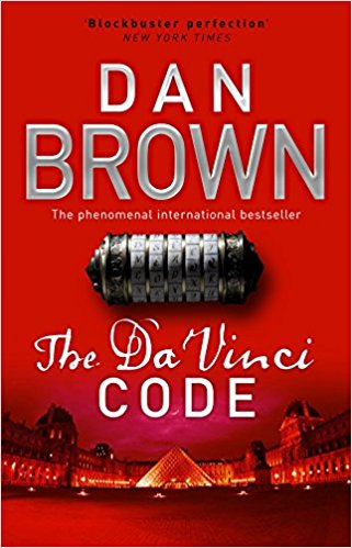 The DaVinci Code by Dan Brown book cover