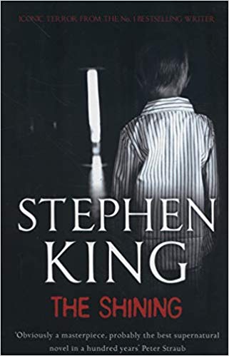 The Shining by Stephen King book cover