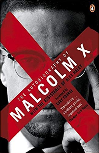The Autobiography of Malcom X by Malcom X book cover