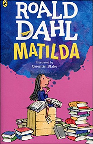 Matilda by Roald Dahl book cover