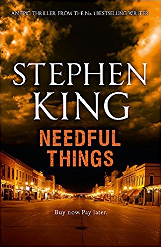 Needful Things by Stephen King book cover