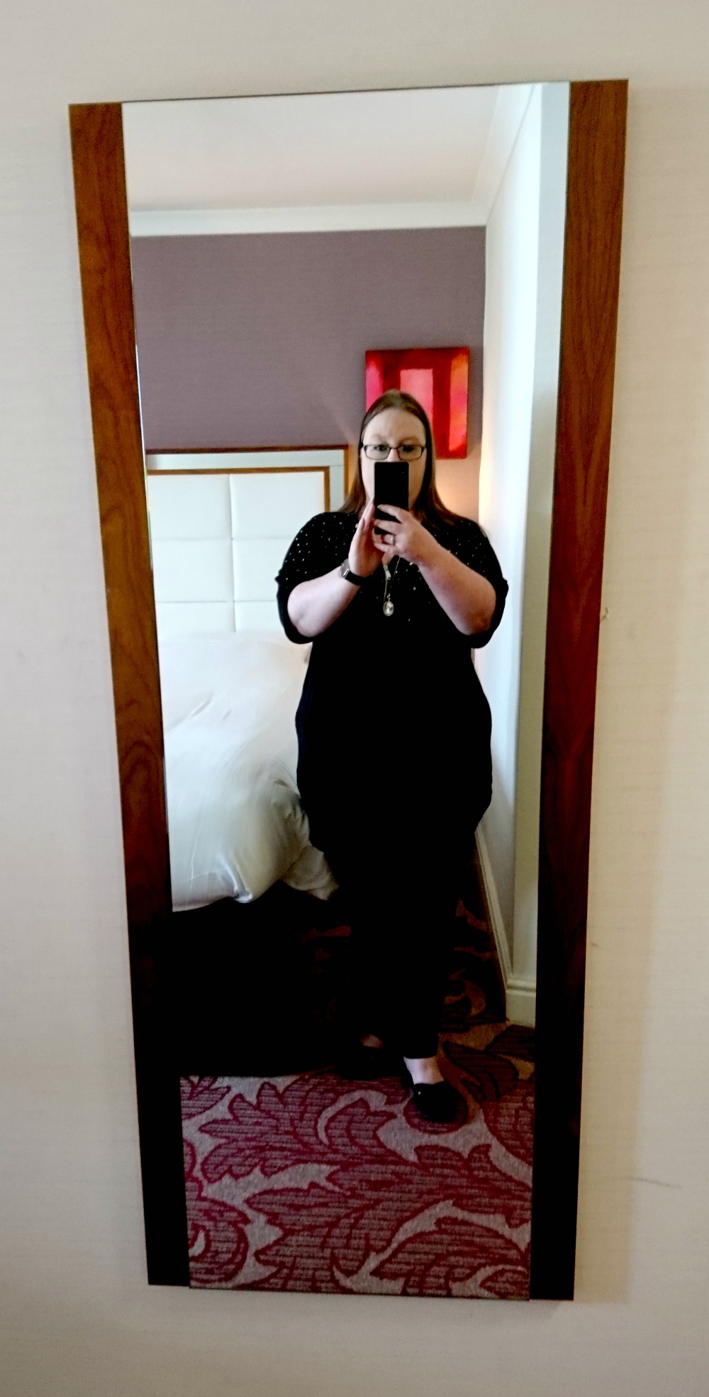 Mirror selfie, Premier Inn Old Trafford