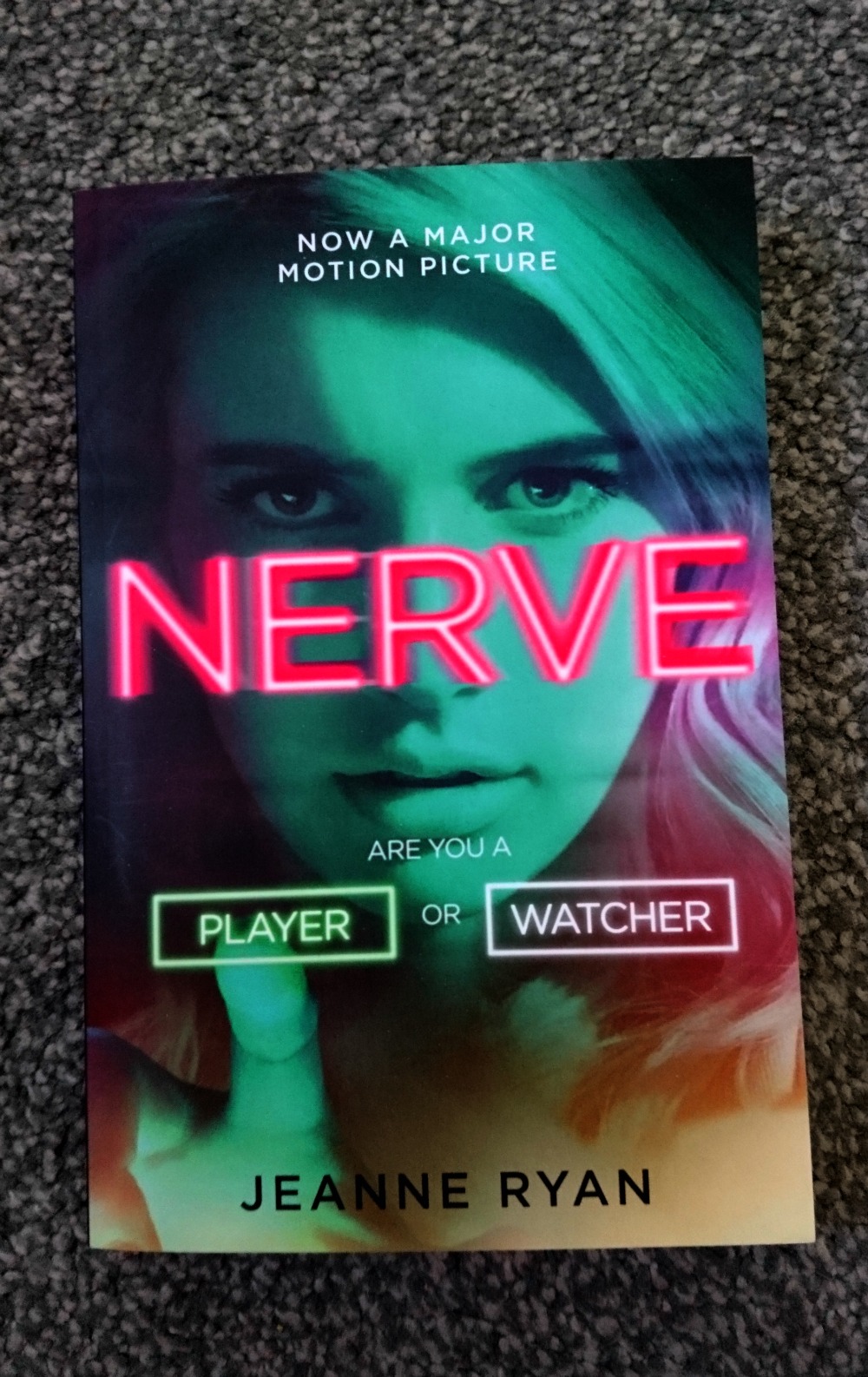 Nerve by Jeanne Ryan book cover