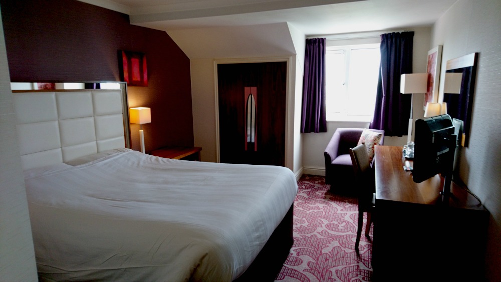 The room i stayed in the Premier Inn Old Trafford
