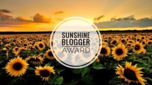 Sunshine Blogger Tag badge