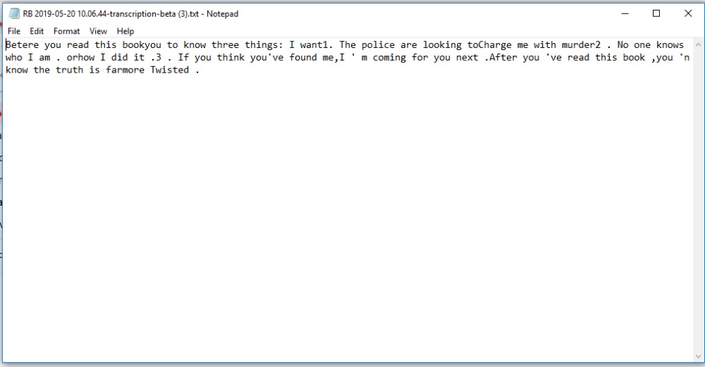Transcript of Rocketbook notes