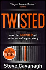 Twisted by Steve Cavanagh book cover