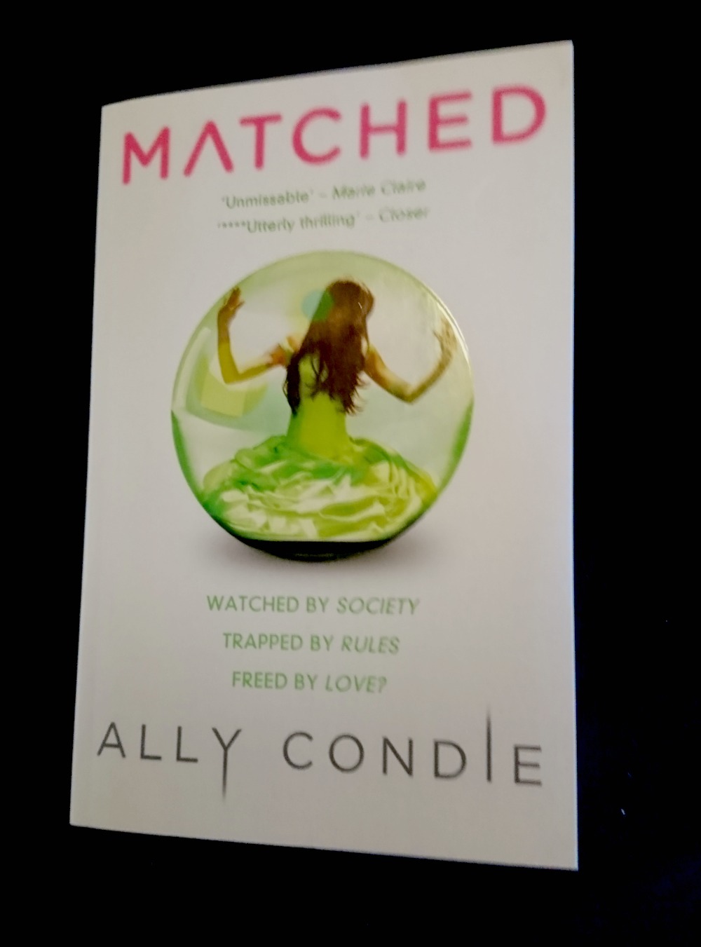 Matched by Ally Condie book cover