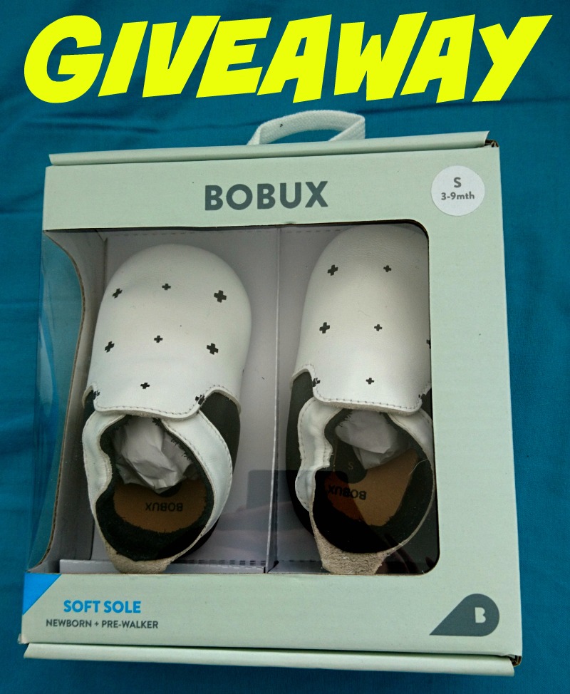 Giveaway prize - Bobux Newborn Baby Shoes