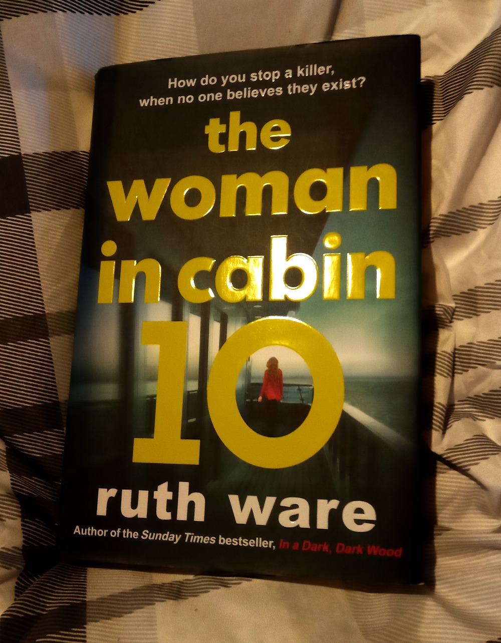 The Woman in Cabin 10 by Ruth Ware book cover