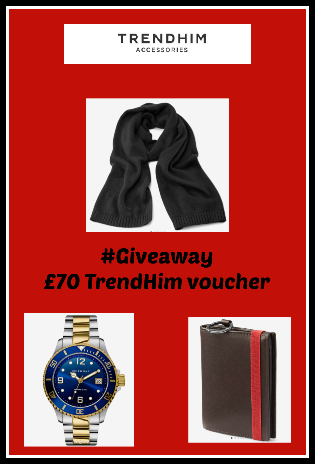 Giveway - TrendHim £70 voucher feature image