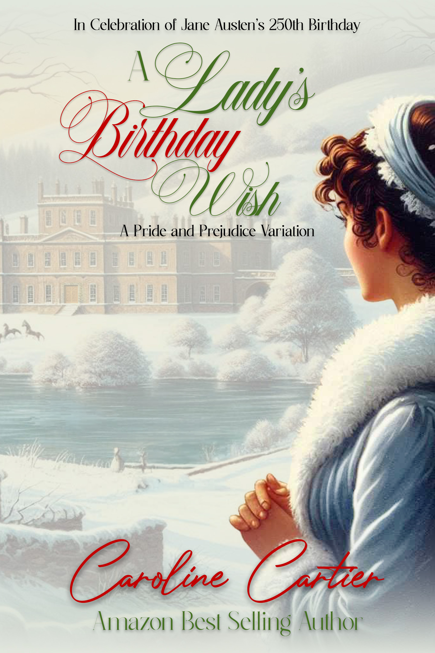 Book Cover - A Lady's Birthday Wish by Caroline Carter