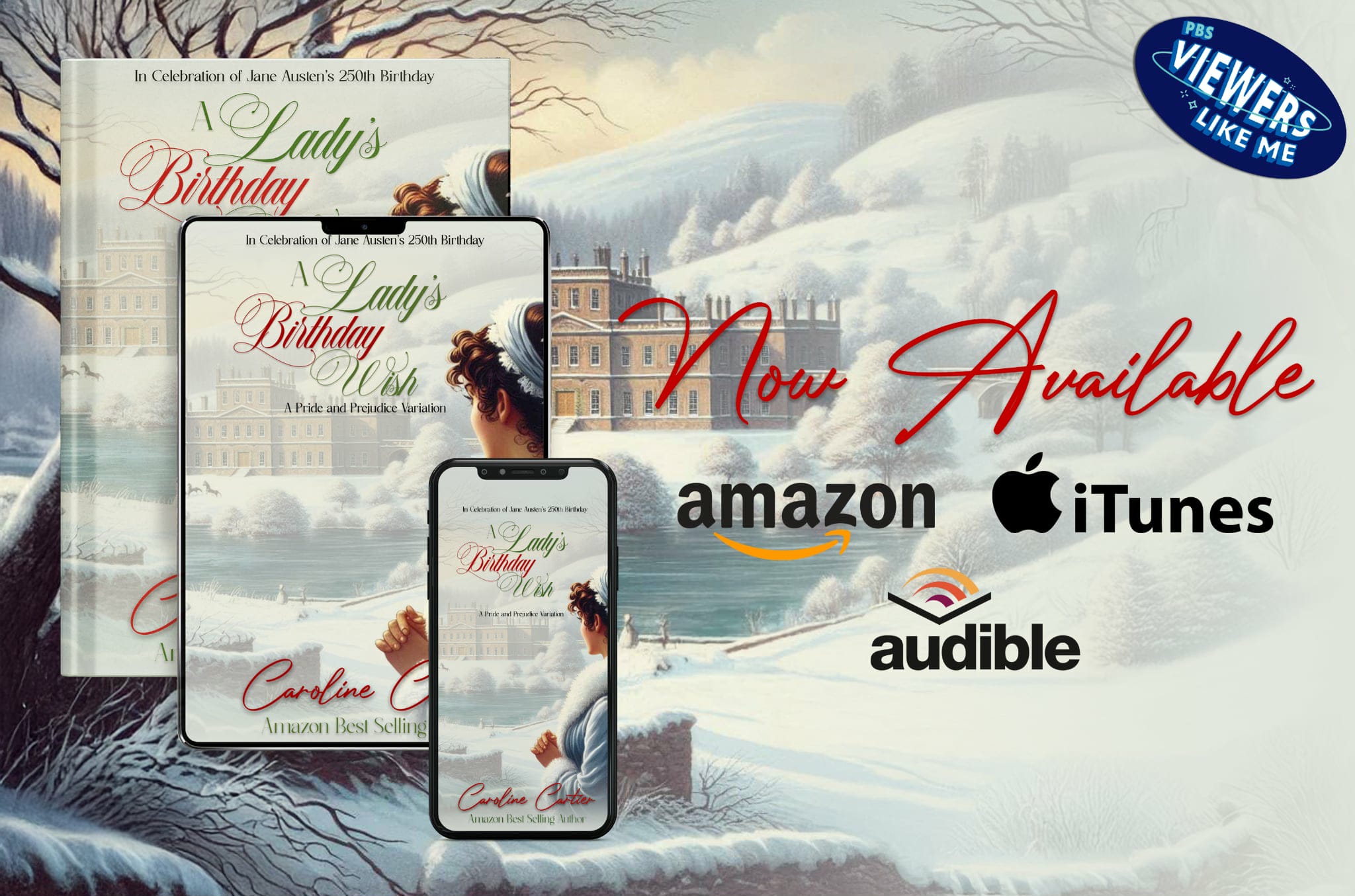 Amazon graphic for A Lady's Birthday Wish